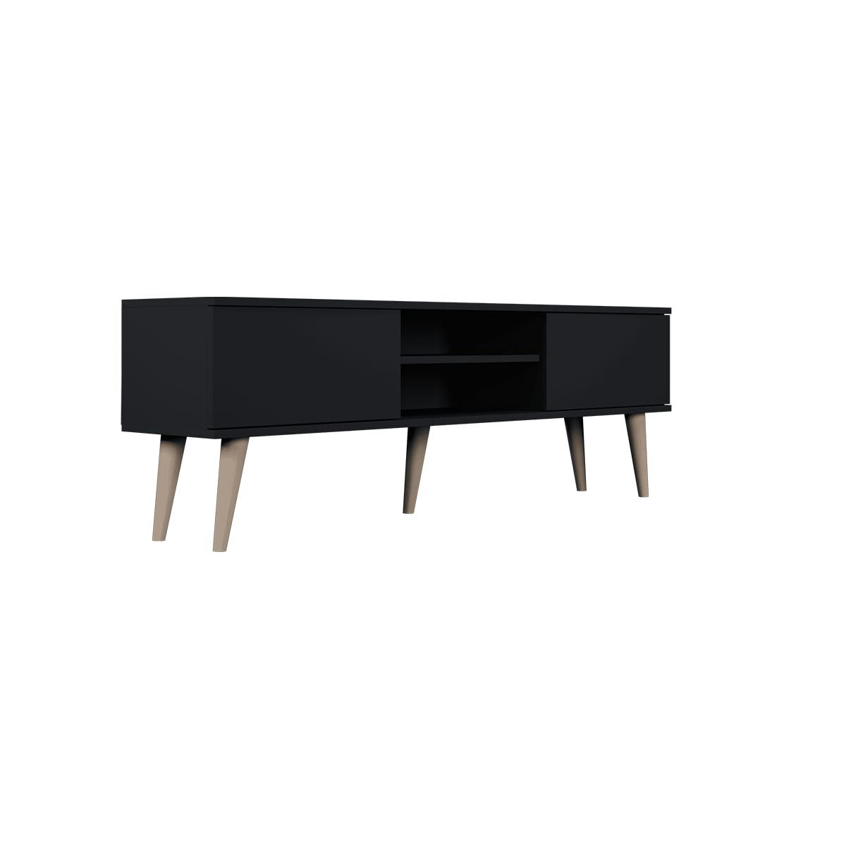 - Meuble tv 160 cm noir
