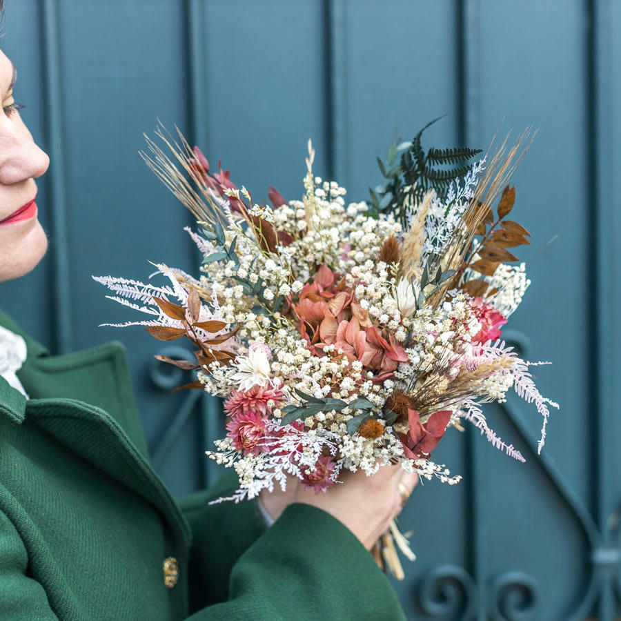 - Bouquet de fleurs séchées Manon Taille S