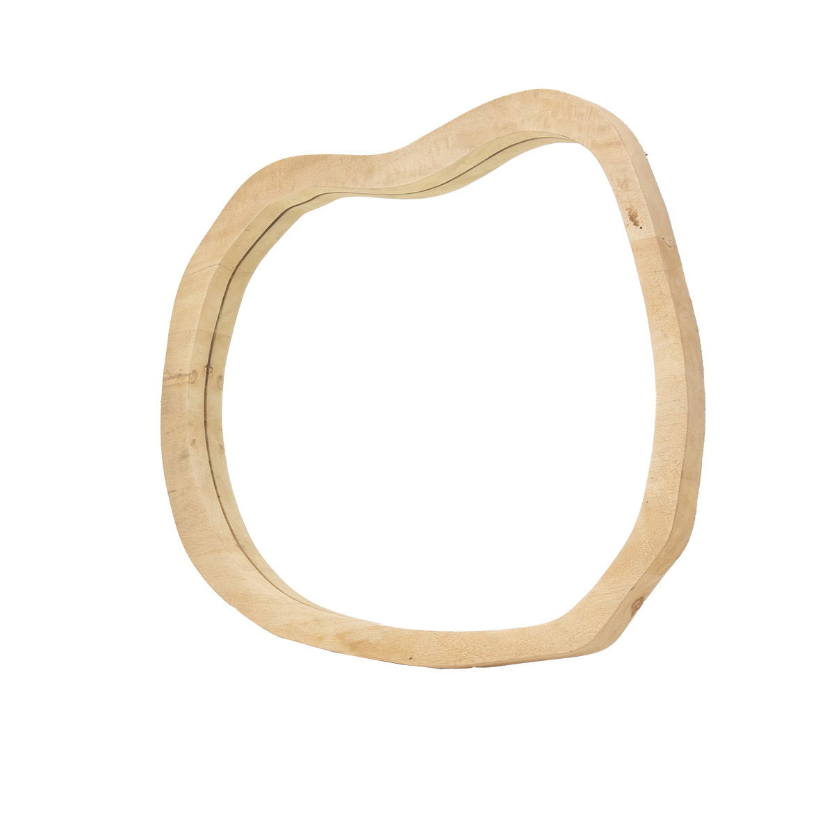 Giga Meubel Spiegel Eef - Organisch - Naturel - 60cm