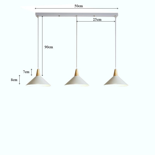 Lampa sufitowa metalowa klosz