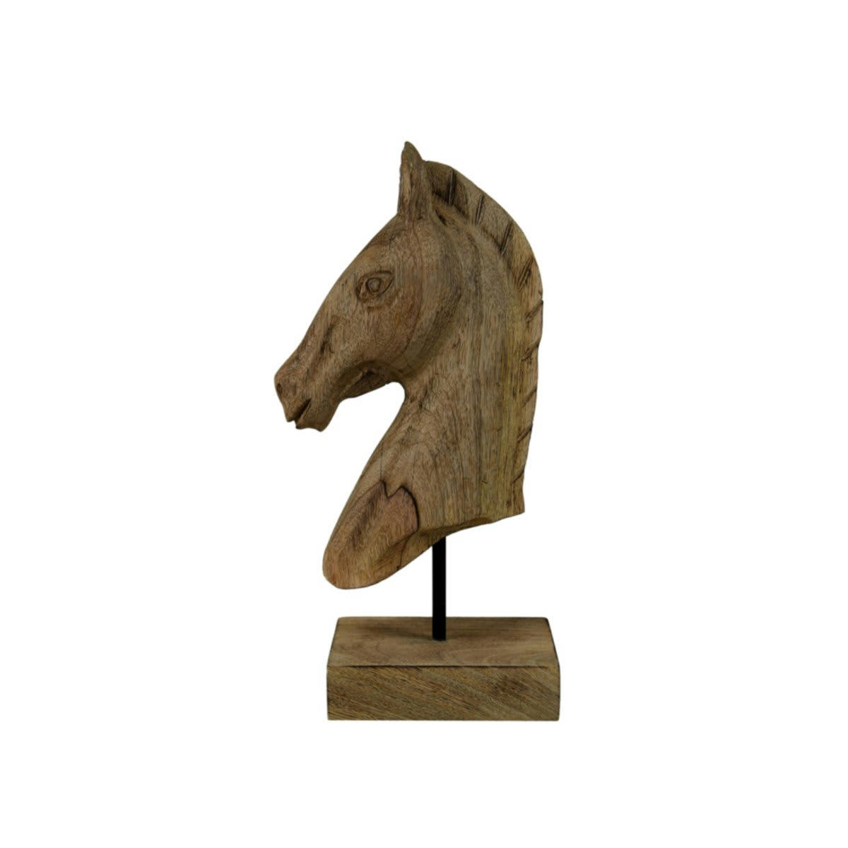 PEGASE - Statue cheval Naturel 20x10x31 cm