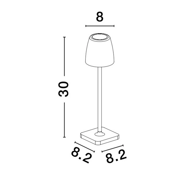 Außenleuchte »Colt «, LED, olive
