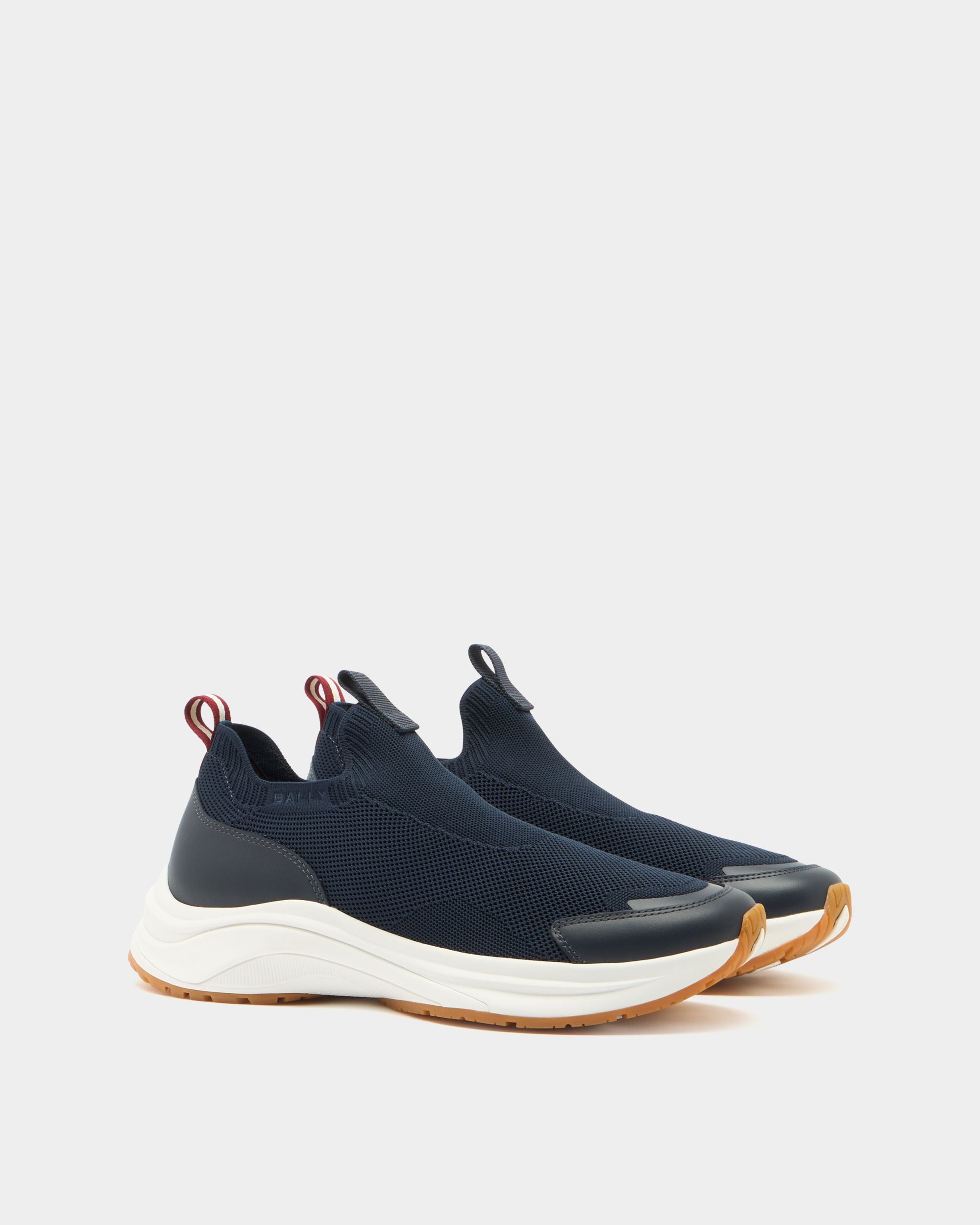 Woge Sneaker aus Gewebe in Navy Blue