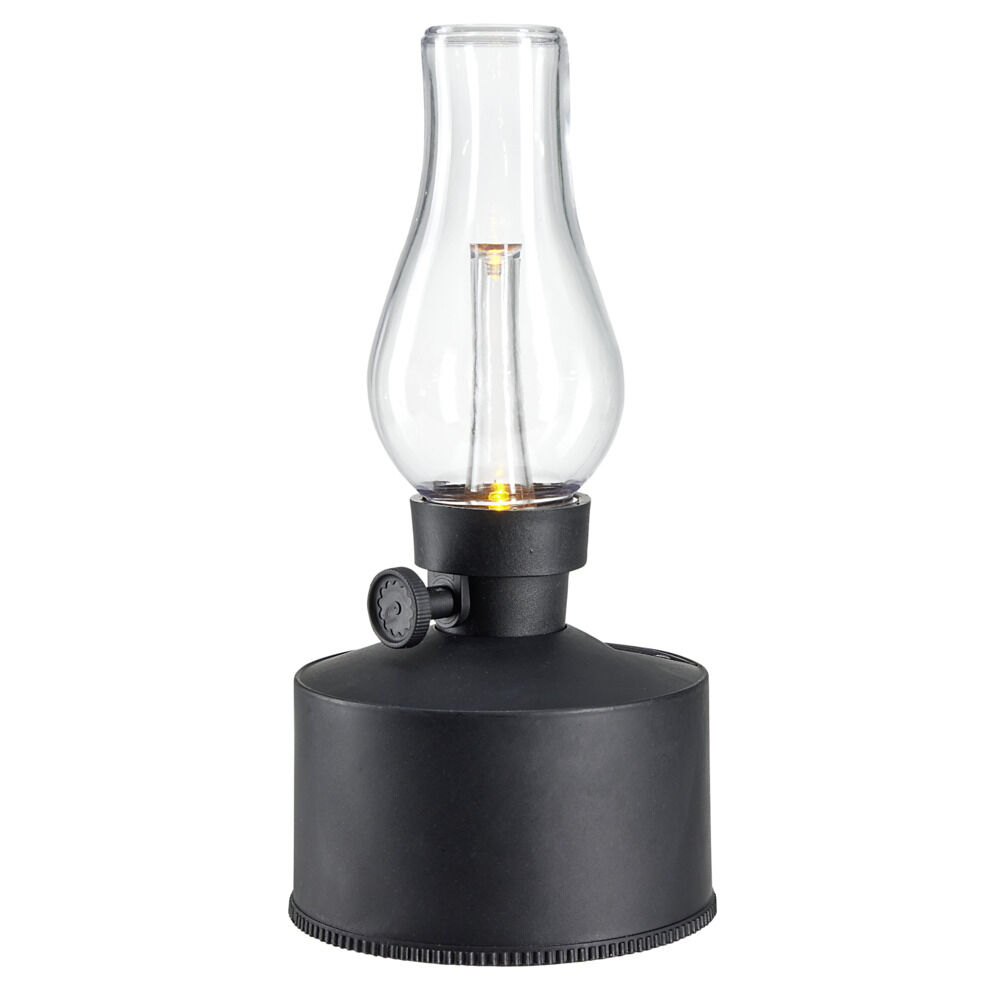 Lampe à pétrole solaire à LED blanc chaud 10x10xH21cm