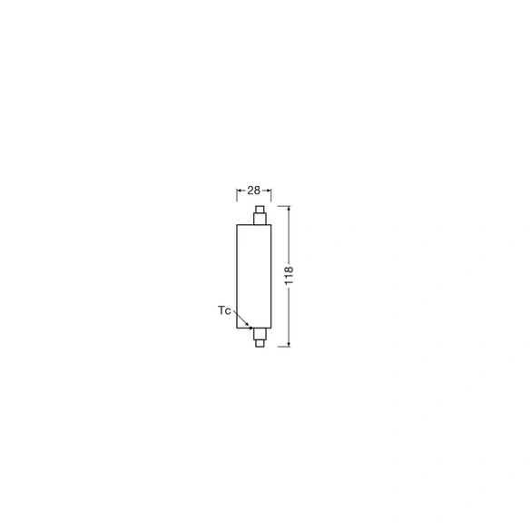 LED-Lampe »LED LINE R7S«