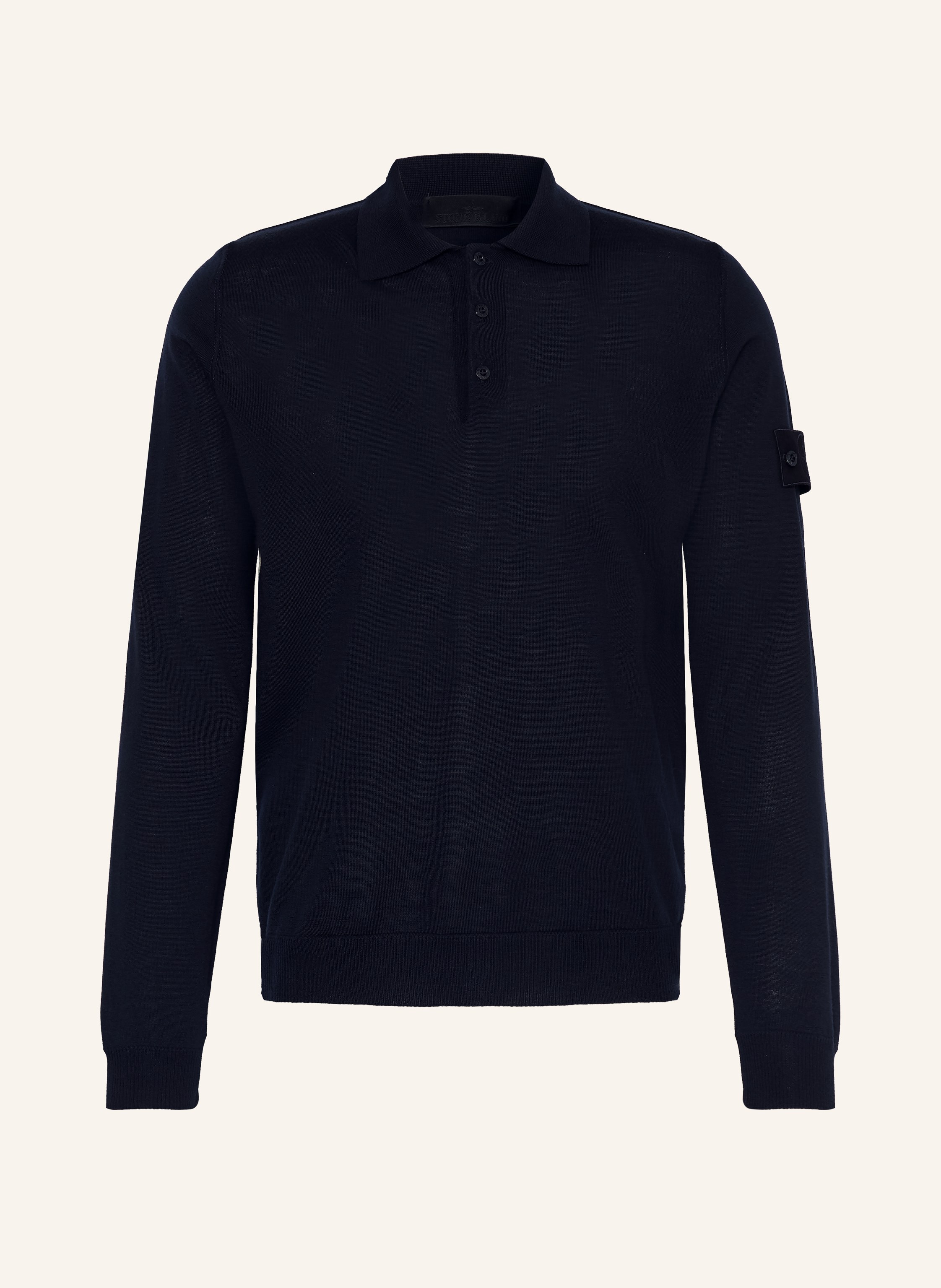 STONE ISLAND Strick-Poloshirt GHOST
