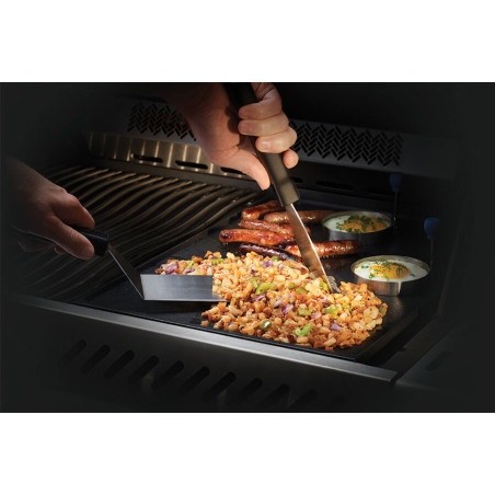 Set de 2 spatules   4 moules à œufs pour plancha - Napoléon