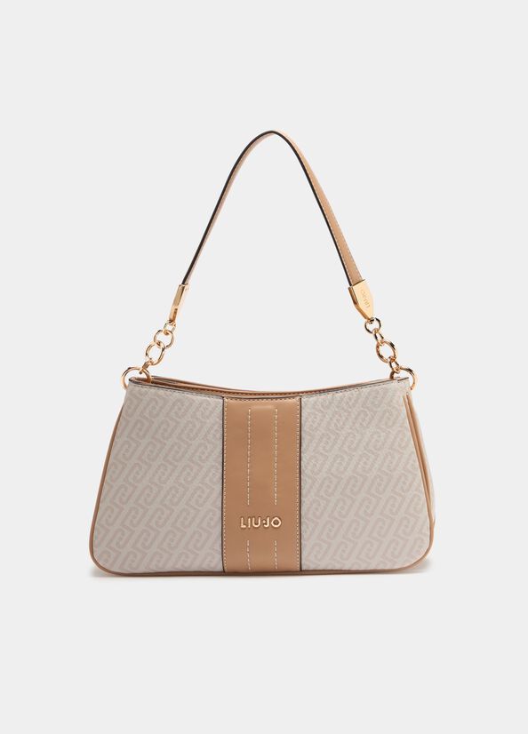 Borsa a spalla piccola monogram