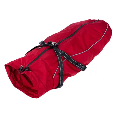 TIAKI Arkon Dog Coat with Harness - Red