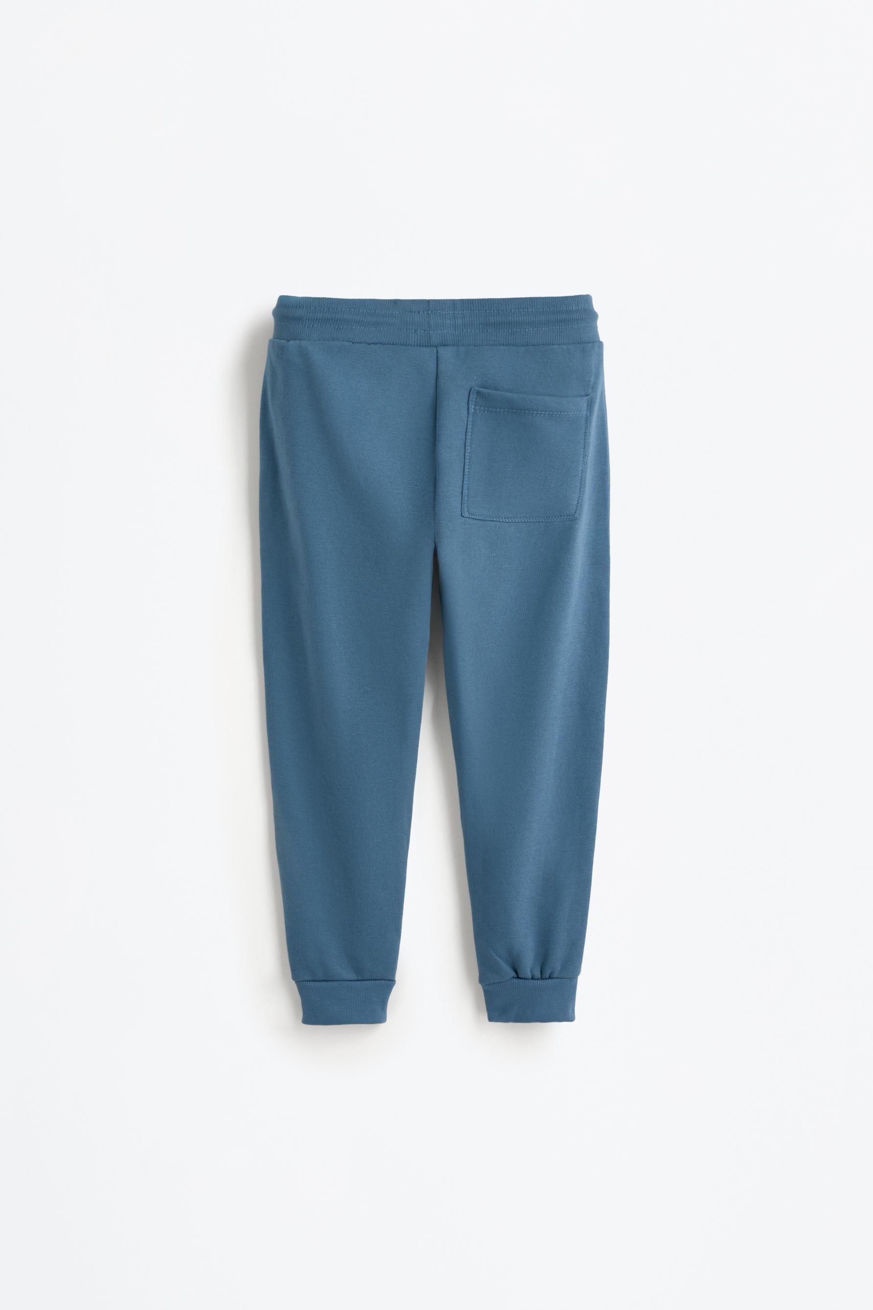 Pantalón felpa costuras
