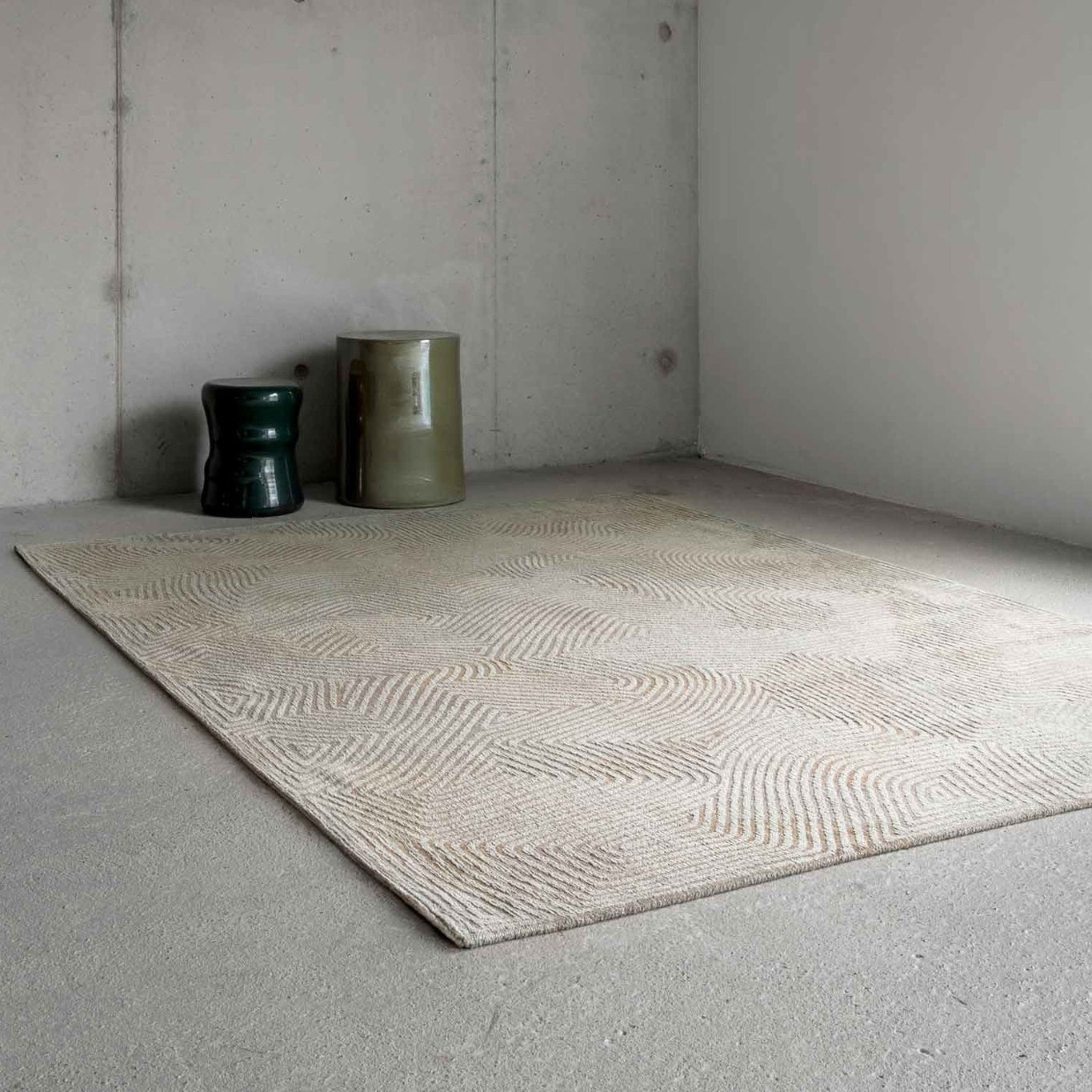 Louis de Poortere Coral Meditation Vloerkleed 200 x 280 cm - Shell Bei