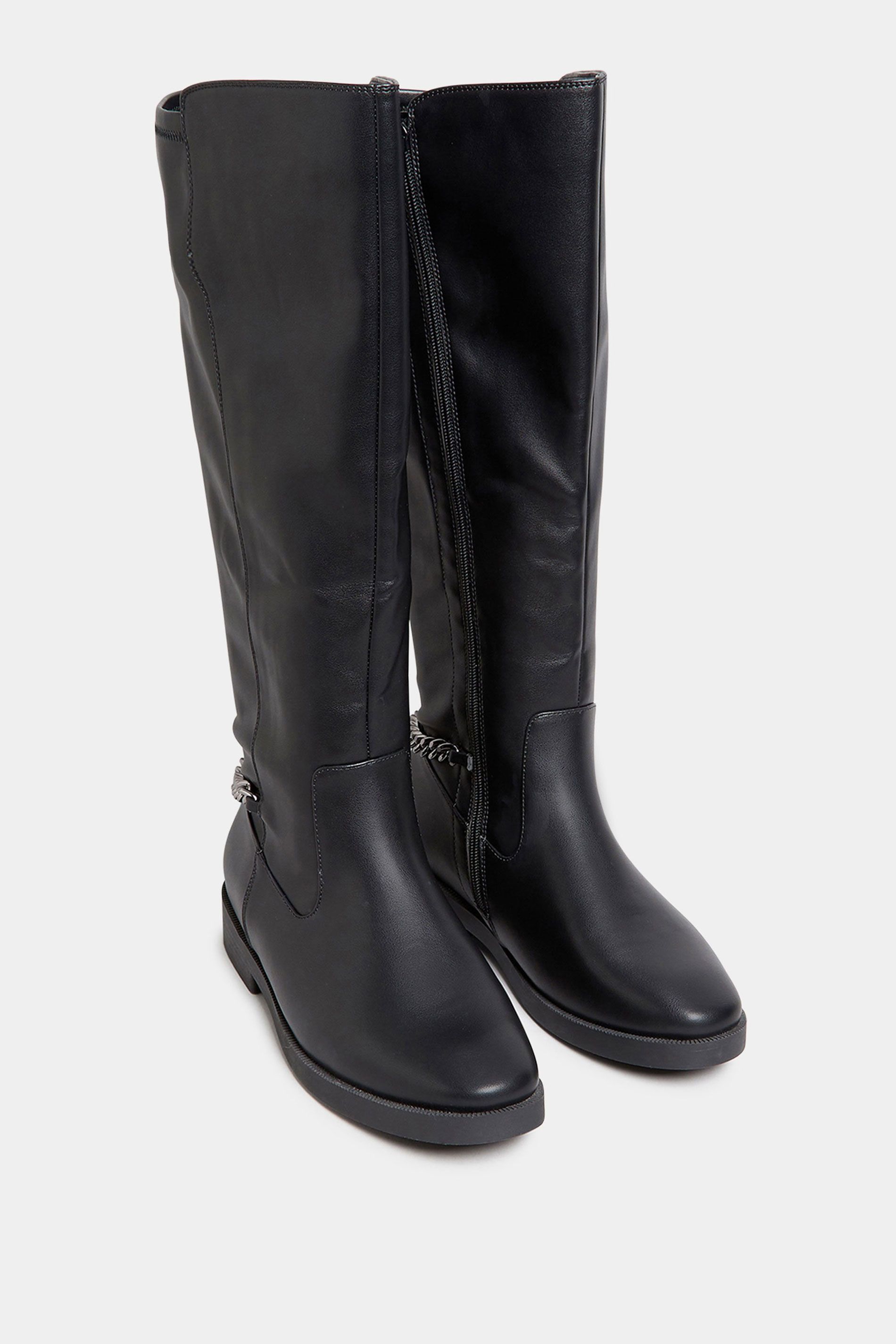 Yours Wide & Extra Wide Knee High Boots