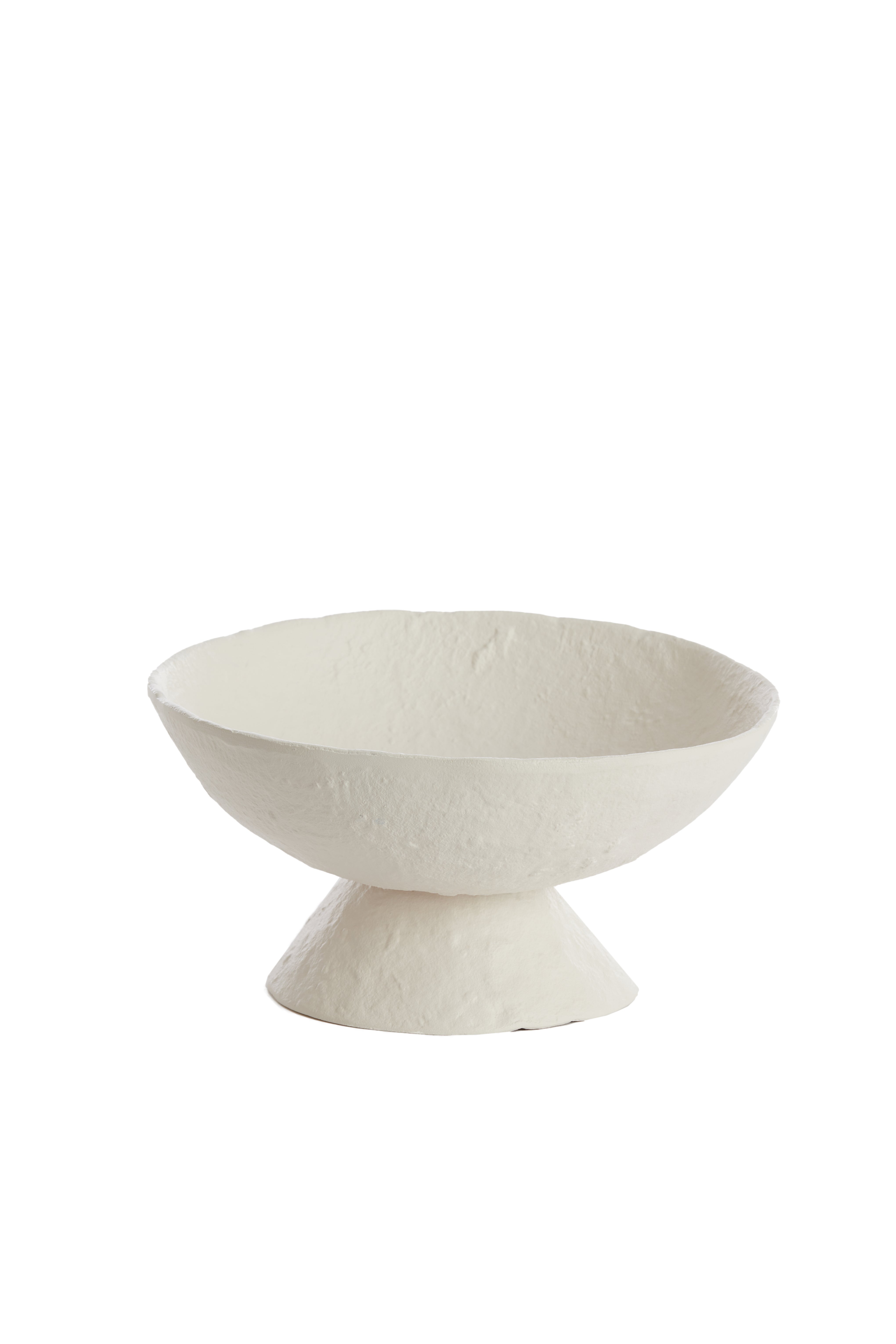 Light & Living schaal OTA - 25x24x12.5cm - wit