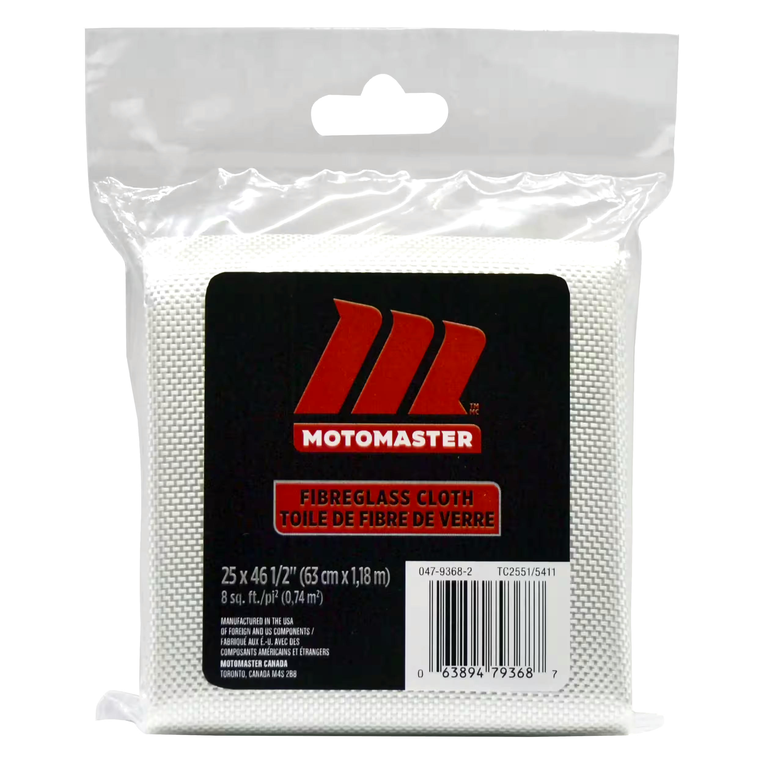 MotoMaster Fiberglass Cloth