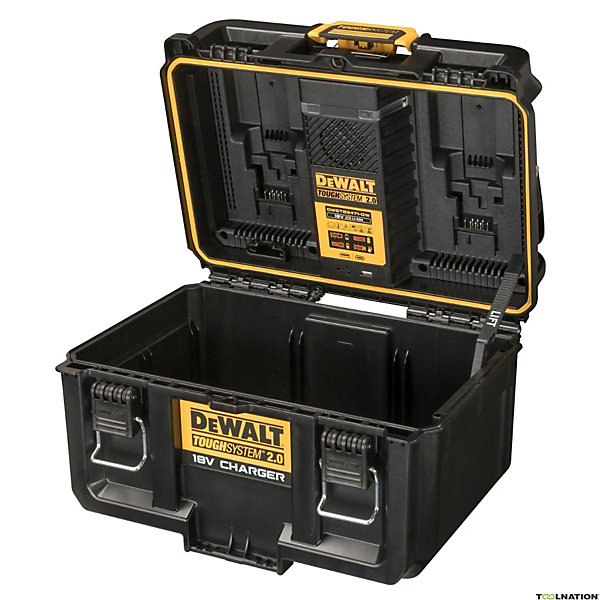 Coffret chargeur 18 V ToughSystem 2.0 DWST83471-QW - chargeur duo 18V/FLEXVOLT