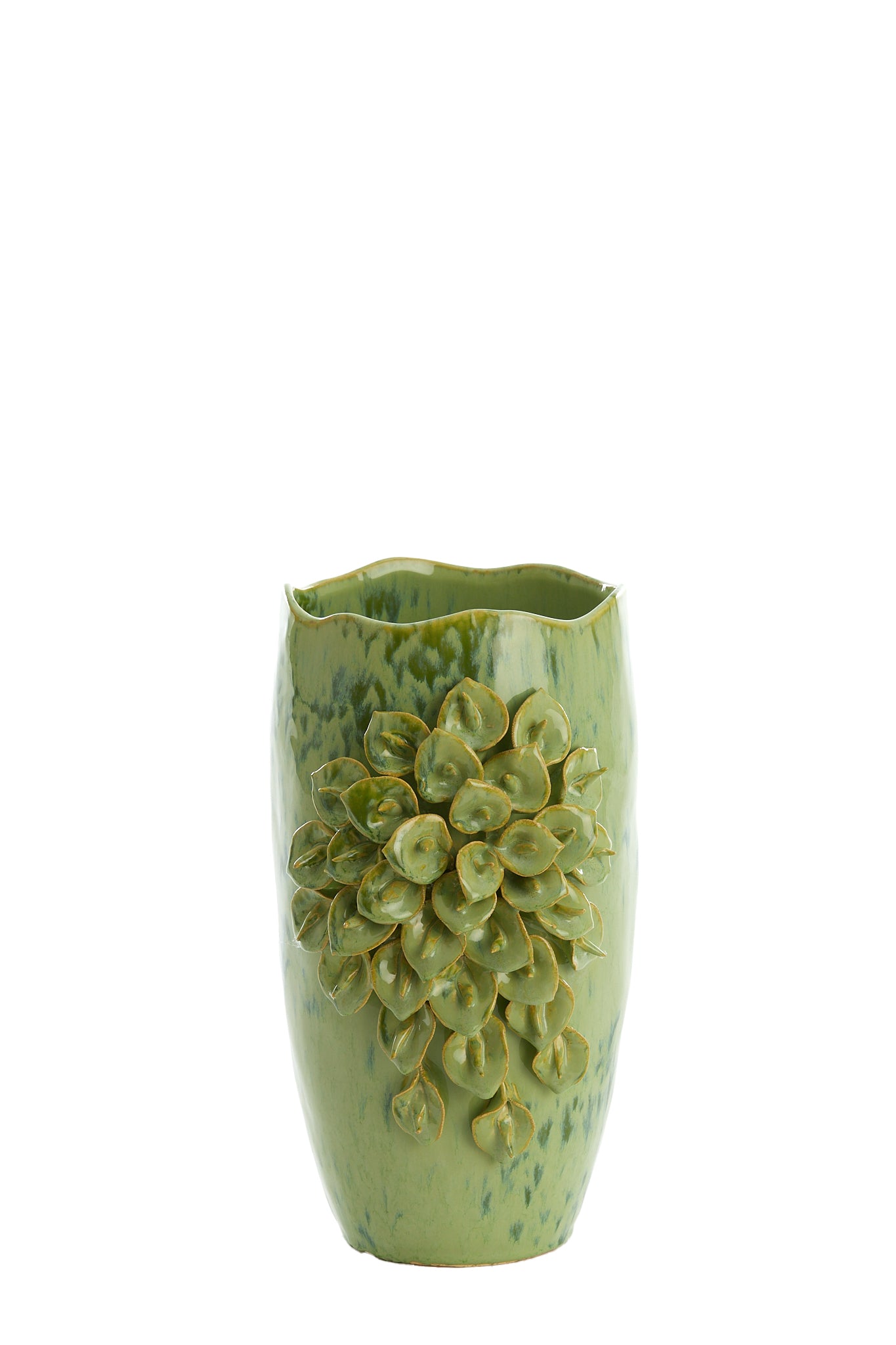 Light & Living vaas AMIATA - 23x19x35.5cm - groen