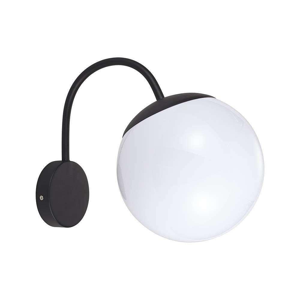 Kinkiet zewnętrznybiało-czarny 1223 1xE27x10W IP44 V-TAC