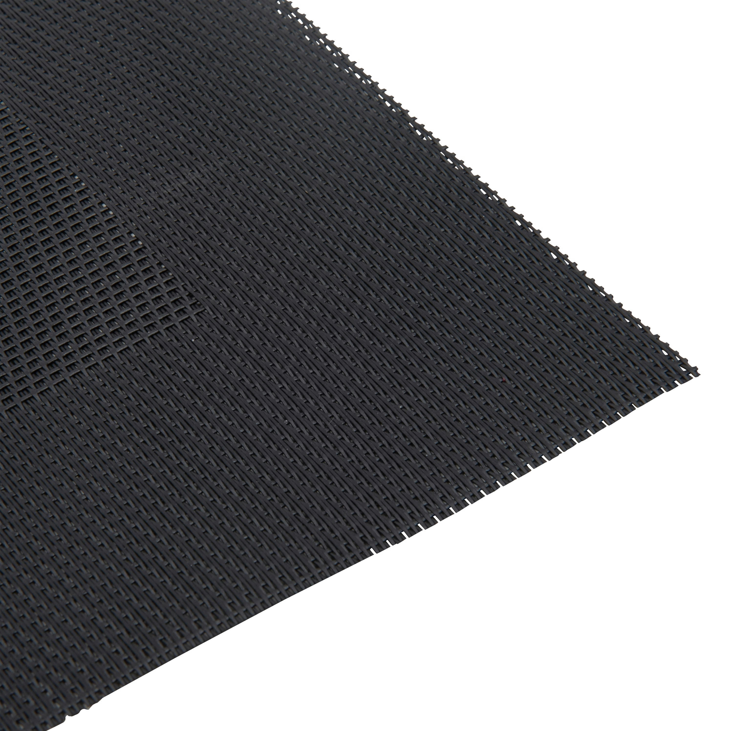 - Set de table tissé noir