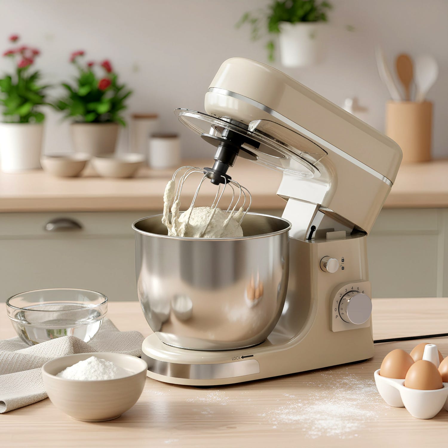 Impastatrice planetaria 5 L 1300 W crema