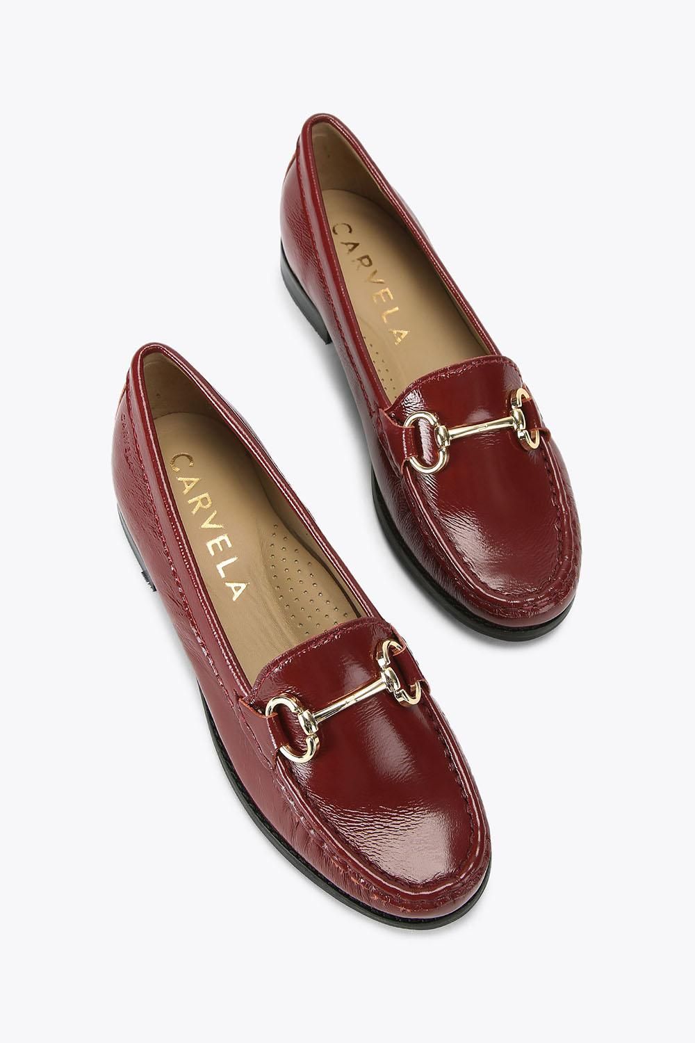 Carvela Click' Leather Patent Flats
