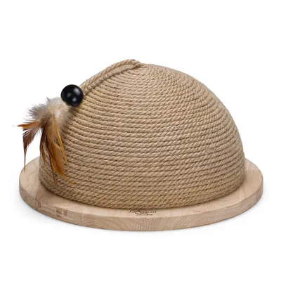 Designed by Lotte Vivi Half Wooden Scratching Ball