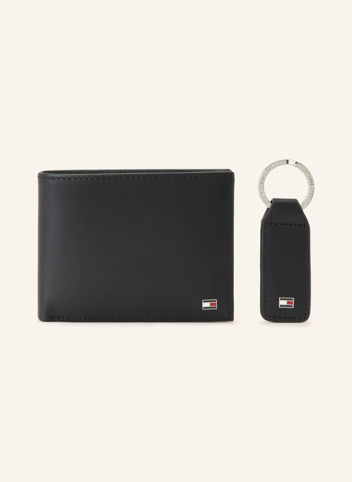 TOMMY HILFIGER Set: Geldbörse und Schlüsselanhänger
