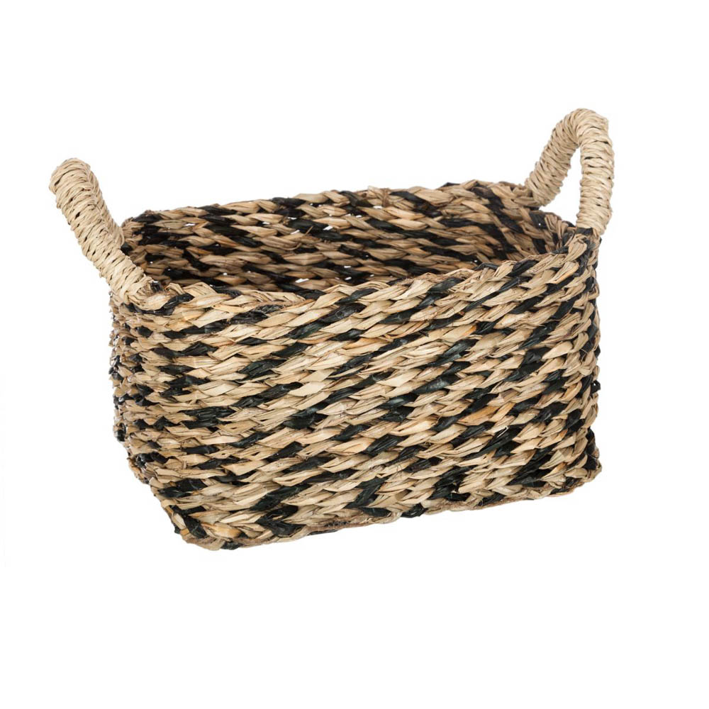Cesto seagrass retangular ETNIC 12,5x24cm