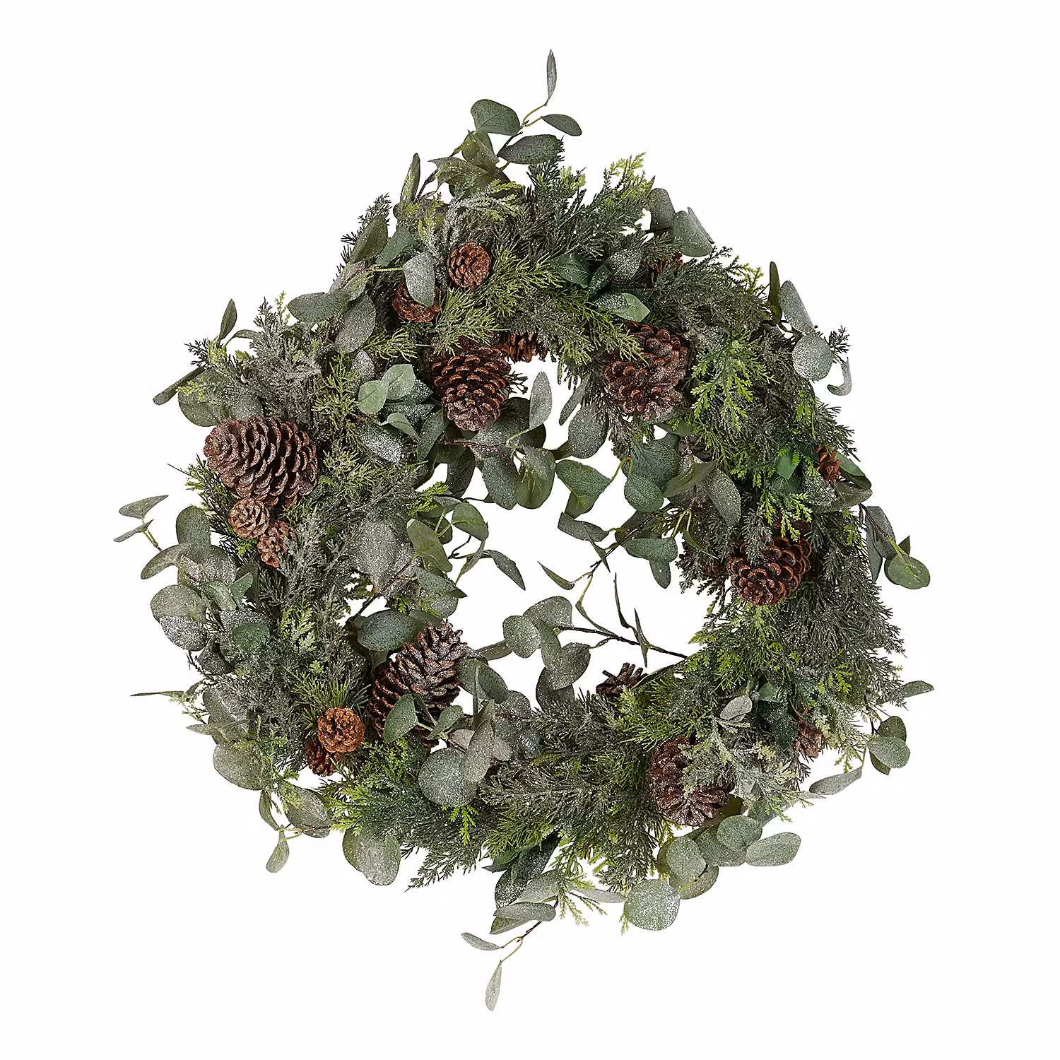 FLORISTA Kranz Eukalyptus 2er-Set