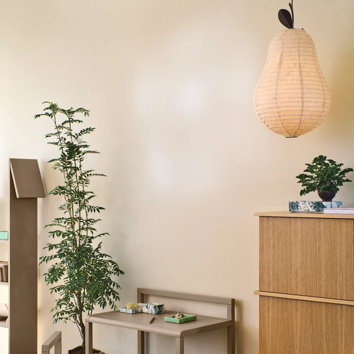 Ferm Living - Pear Lampenschirm, Ø 37 cm, natur
