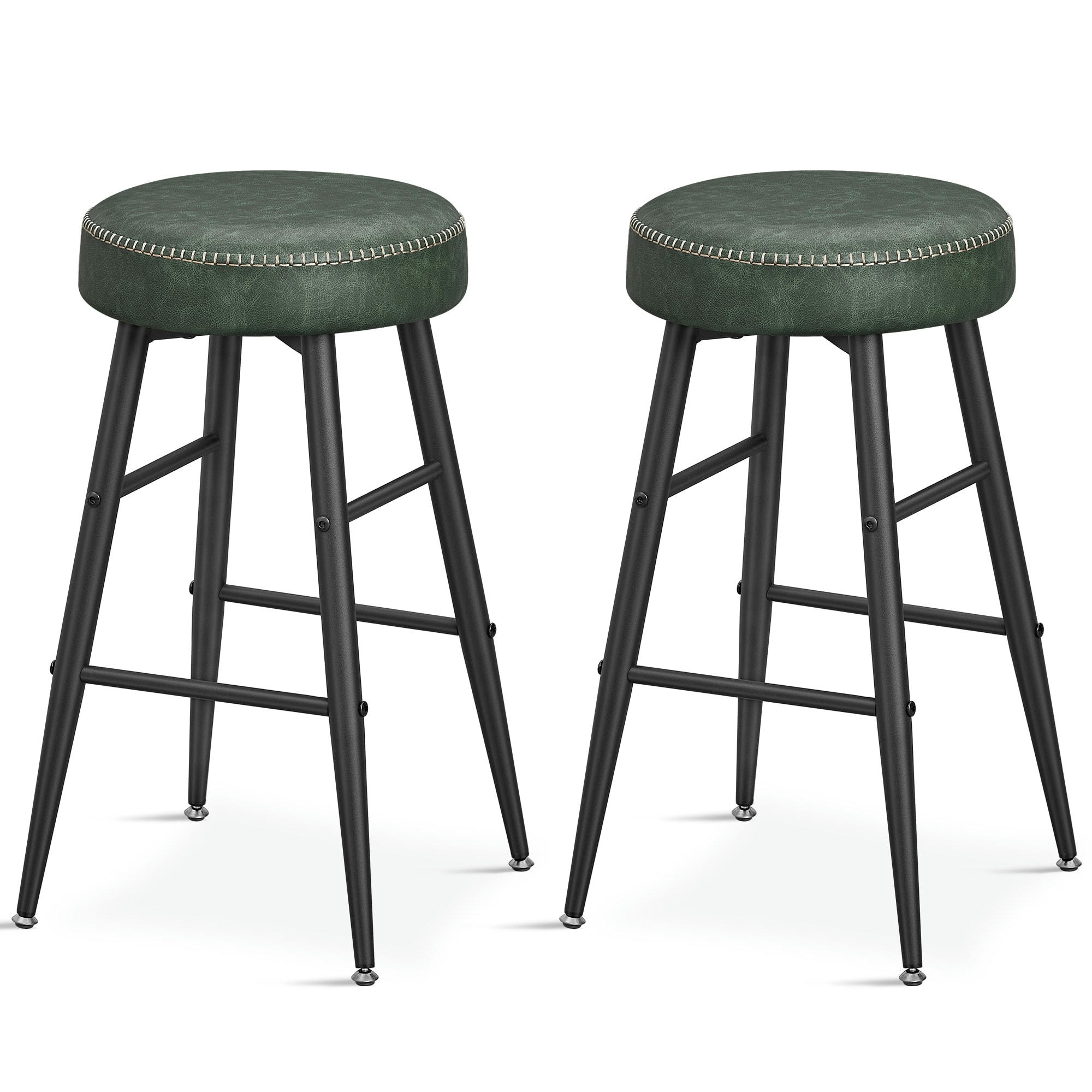 - Tabourets de bar siège en PU vert forêt