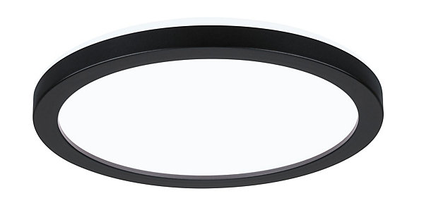 Panneau LED Atria Shine Backlight rond 190mm 11,2W 850lm 4000K Noir