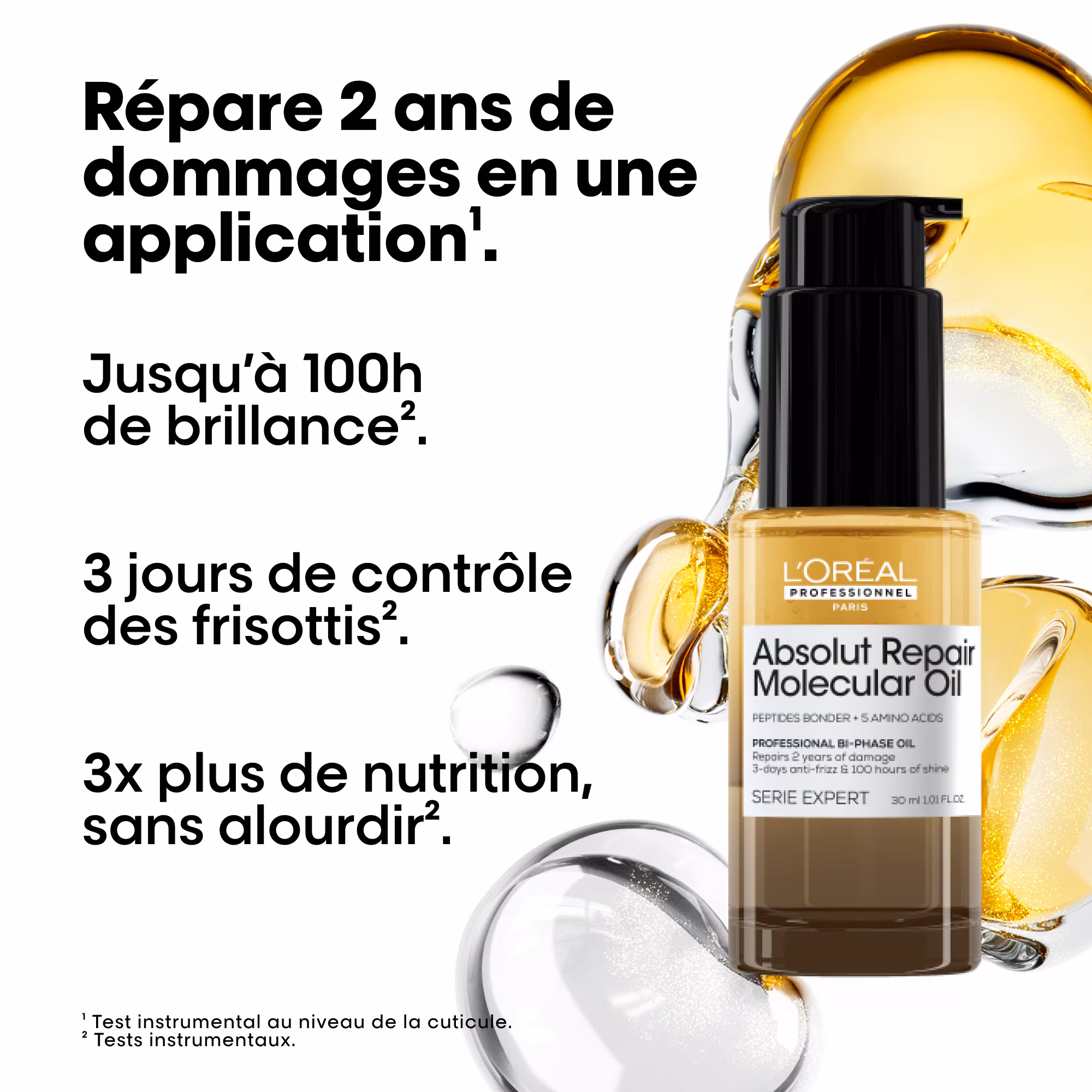 ABSOLUT REPAIR MOLECULARHuile bi-phase réparatrice