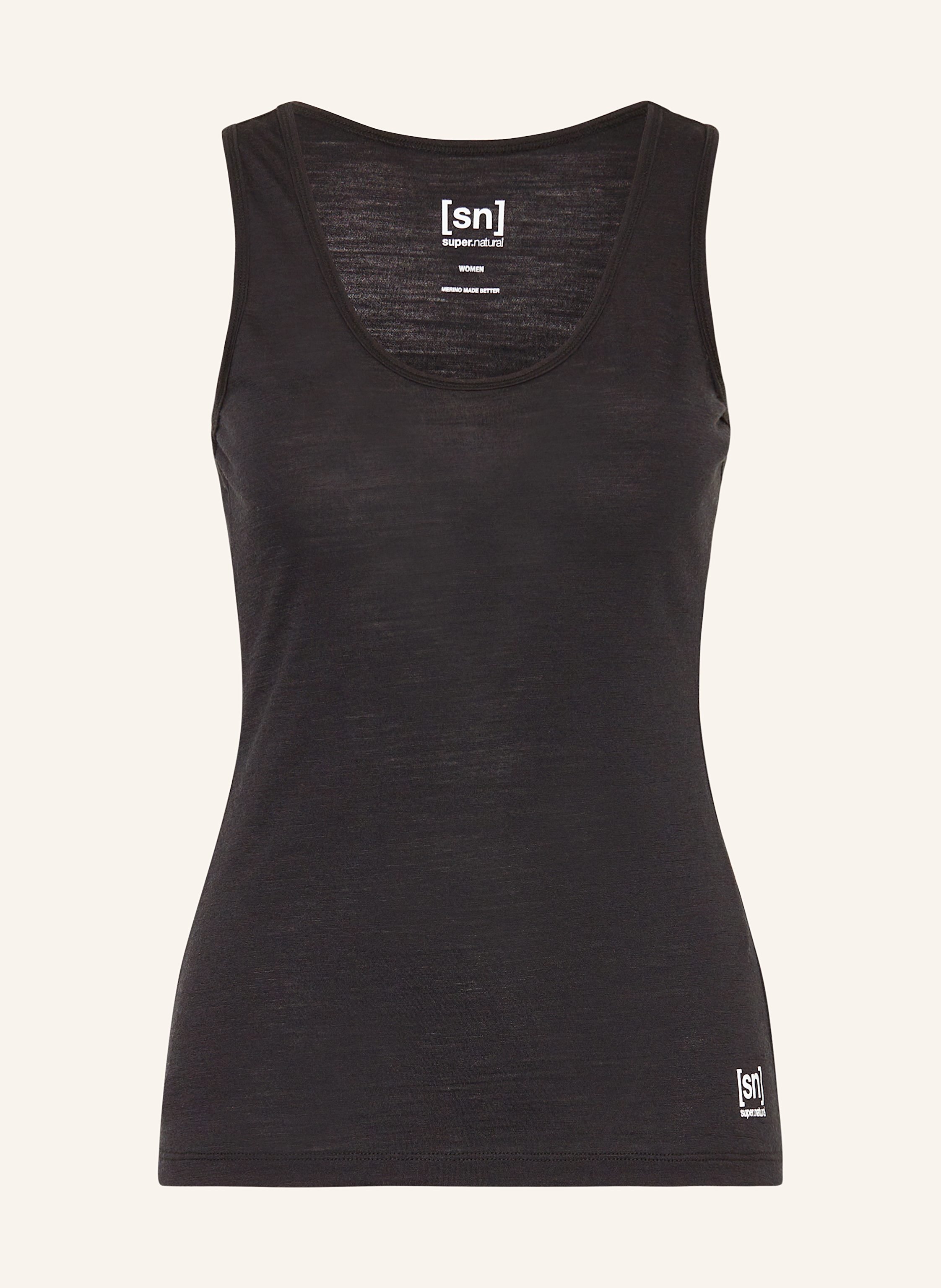 super.natural Tanktop SIERRA 140 mit Merinowolle