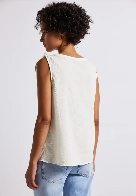 Seersucker Blusentop