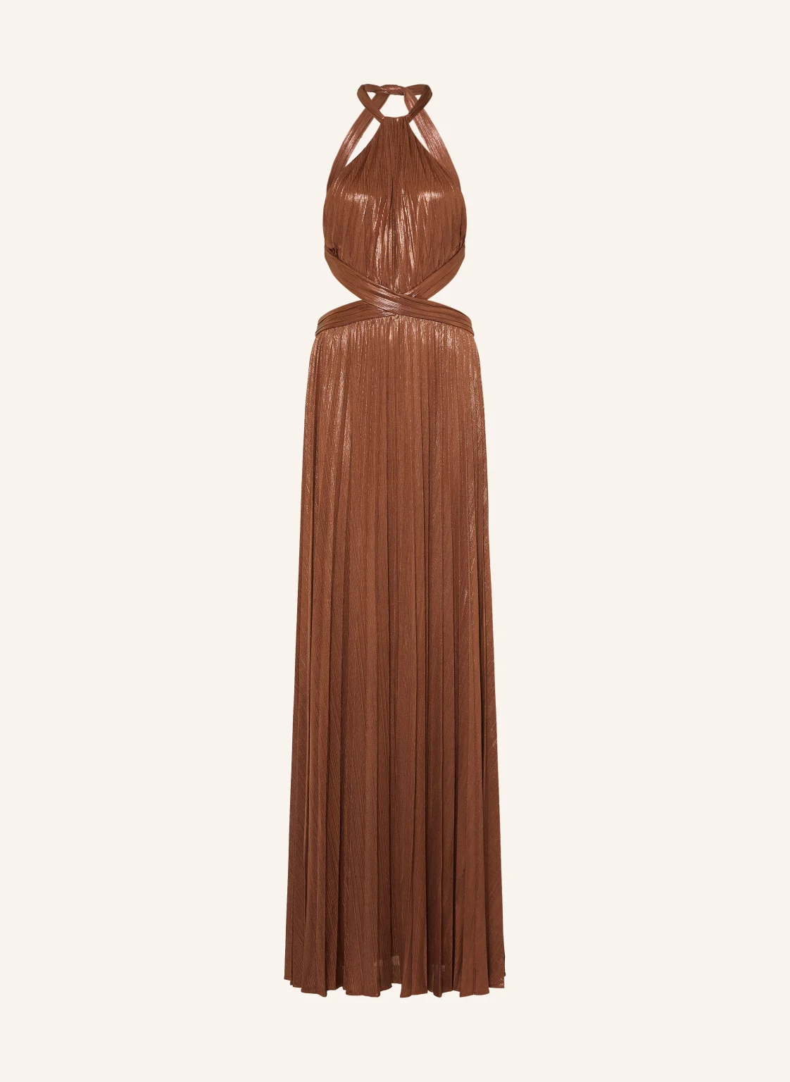 RETROFÊTE Abendkleid SHELL mit Plissees
