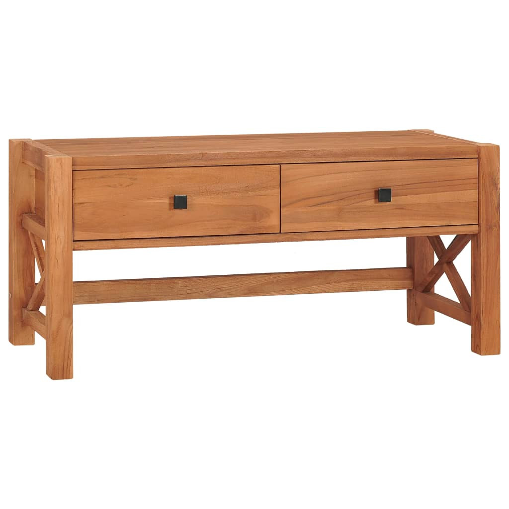 Szafka pod Telewizor Rtv Brąz Mat Szuflady Nowoczesny 100x40x45cm