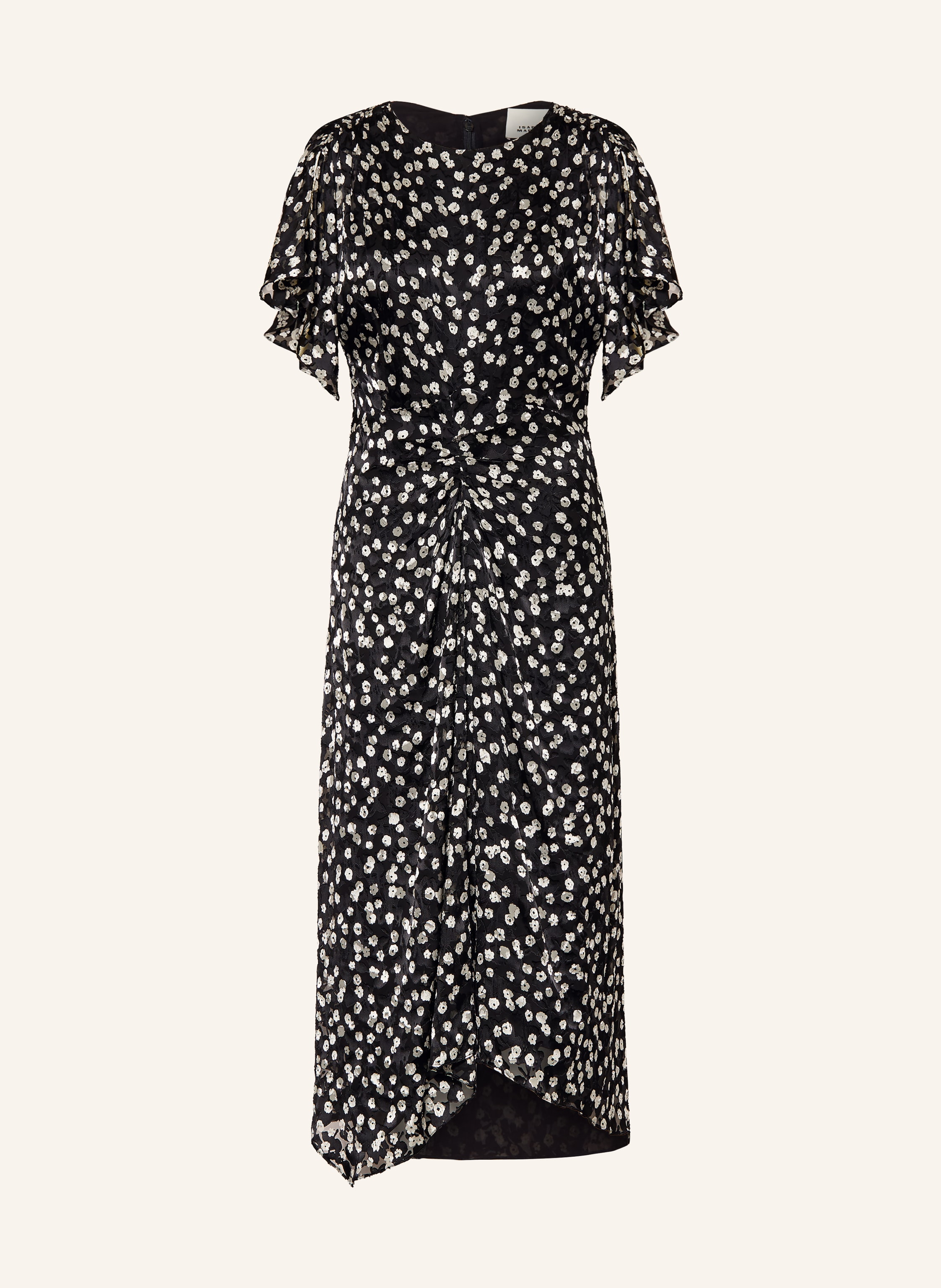 ISABEL MARANT Jacquard-Kleid HERVA mit Seide