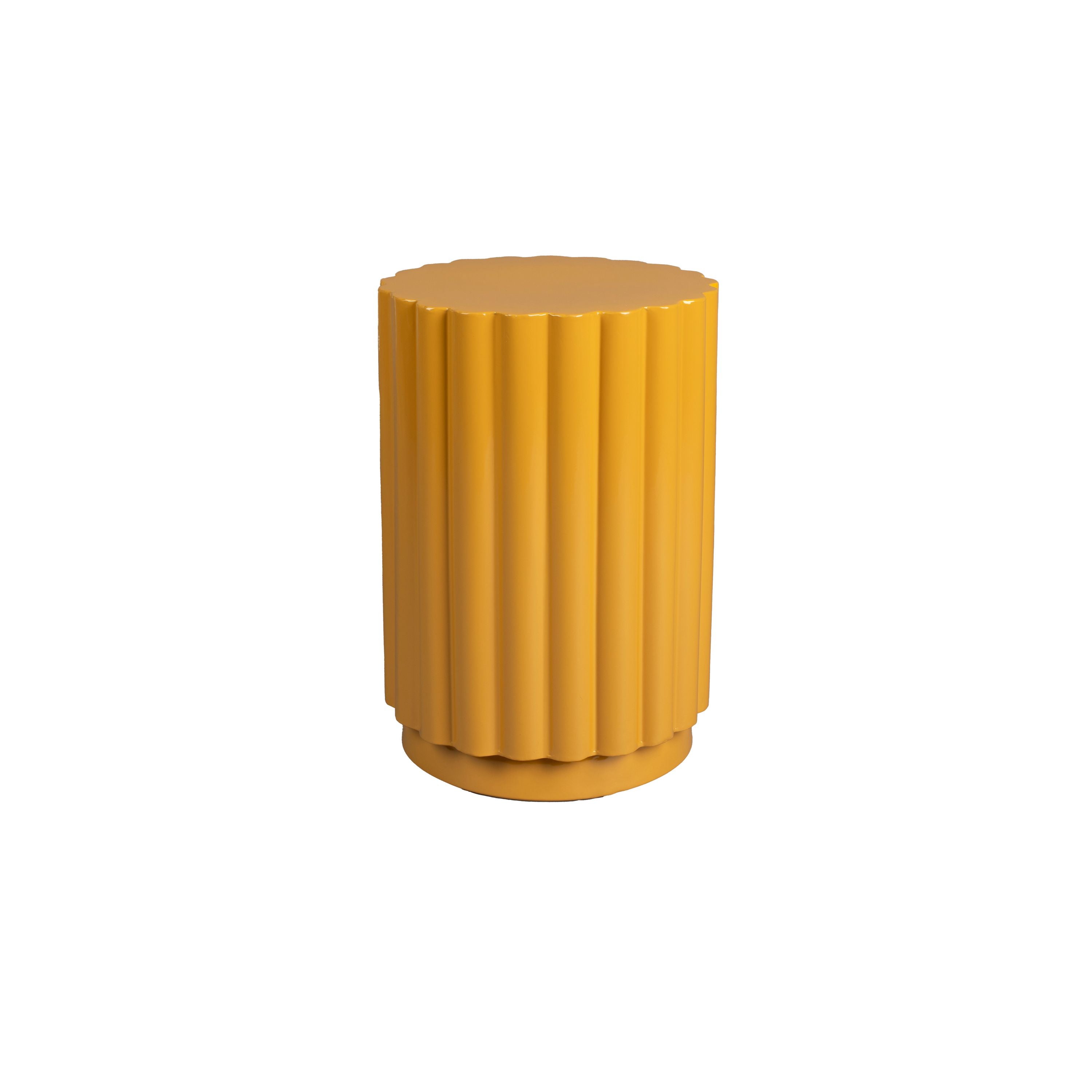 Dutchbone Camila Kruk/ Bijzettafel Oker/ Geel