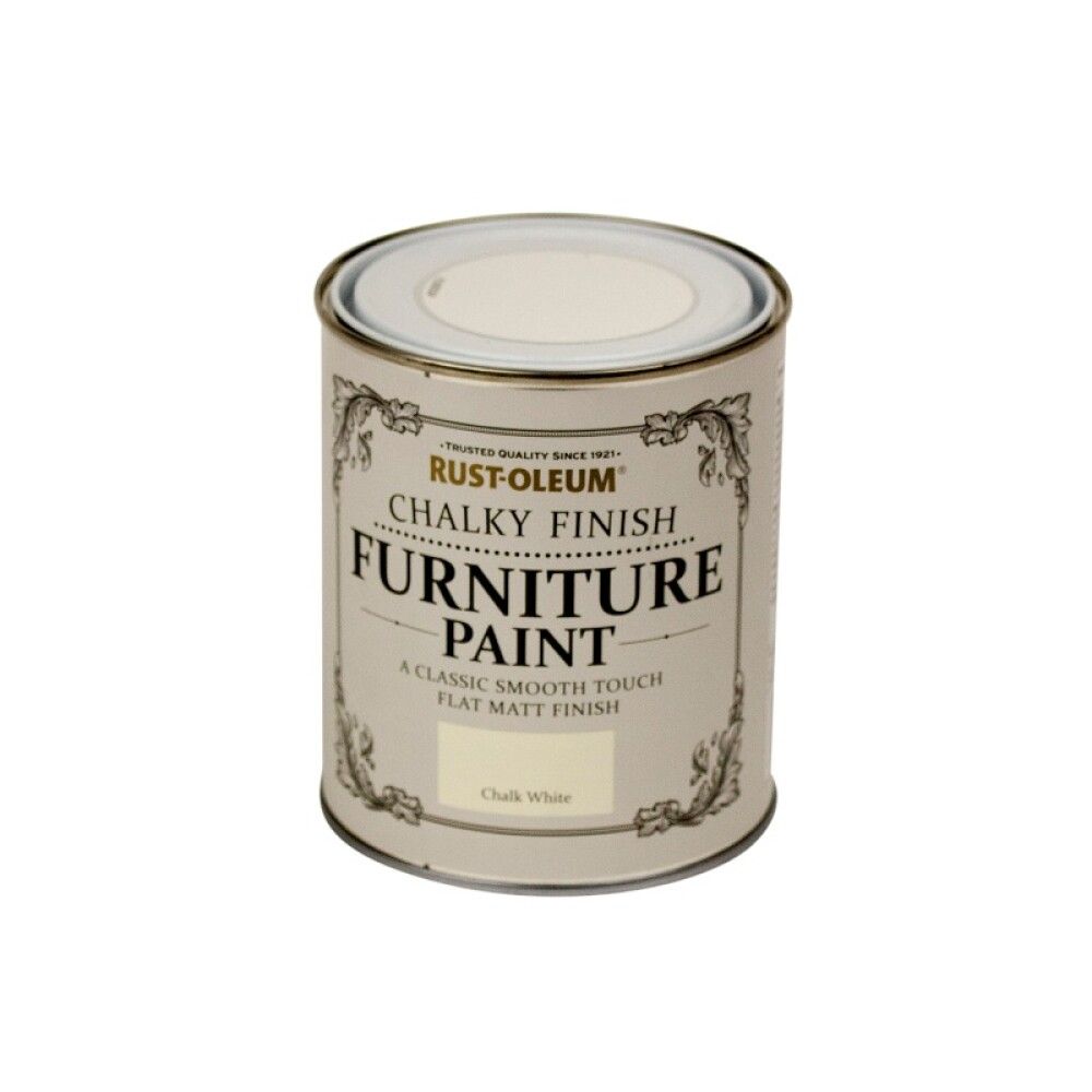 KALKMALING RUST-OLEUM FURNITURE PAINT CHALK WHITE 125ML