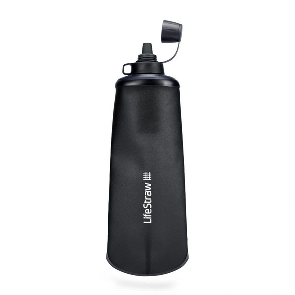 Wasserflasche, 1 l, Höhe: 30,8 cm, Kunststoff