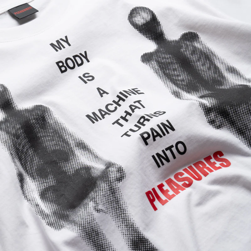 Pleasures Machine Tee - White