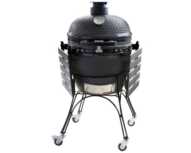 Firehawk Stringybark Kamado Ceramic Charcoal BBQ 56cm (22") - Grey