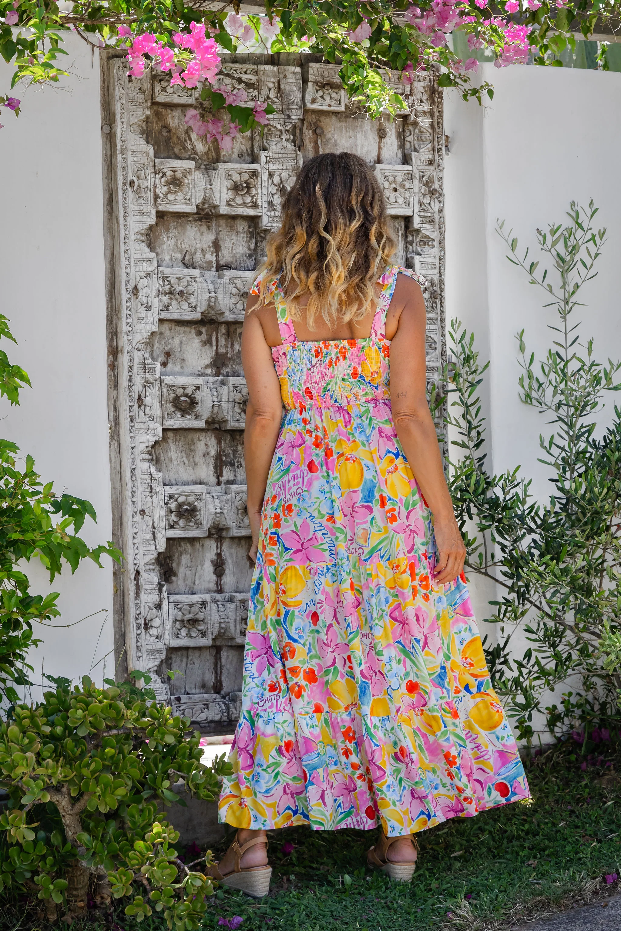 Tiana Maxi Dress in Vaycay Vibes