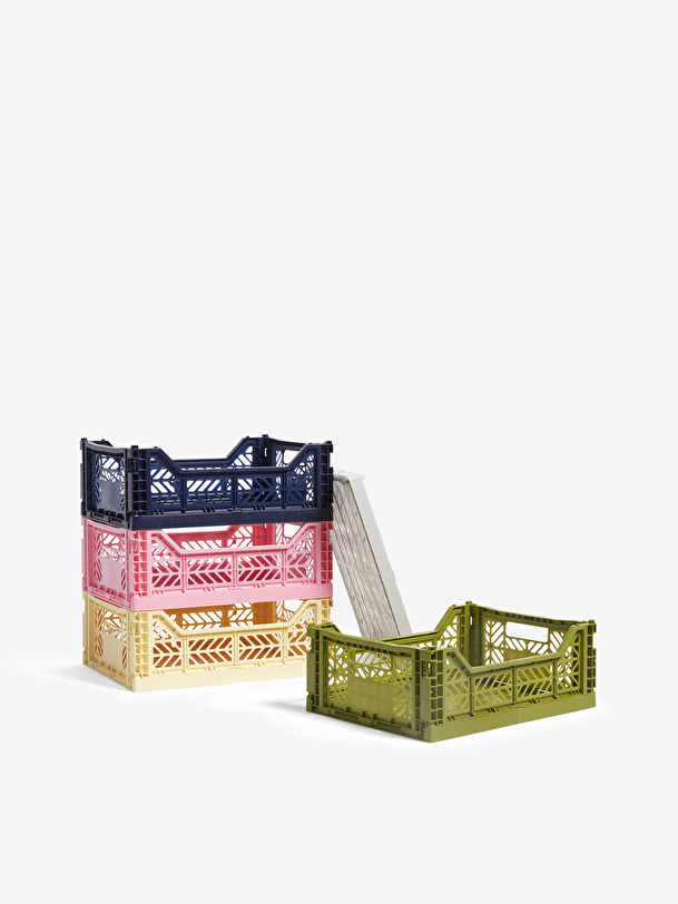 Green olive box m - hay olive