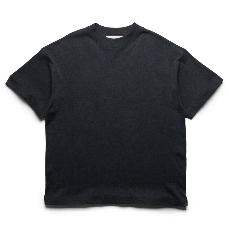 Fear Of God Essentials Embroidered Tee - Vintage Black