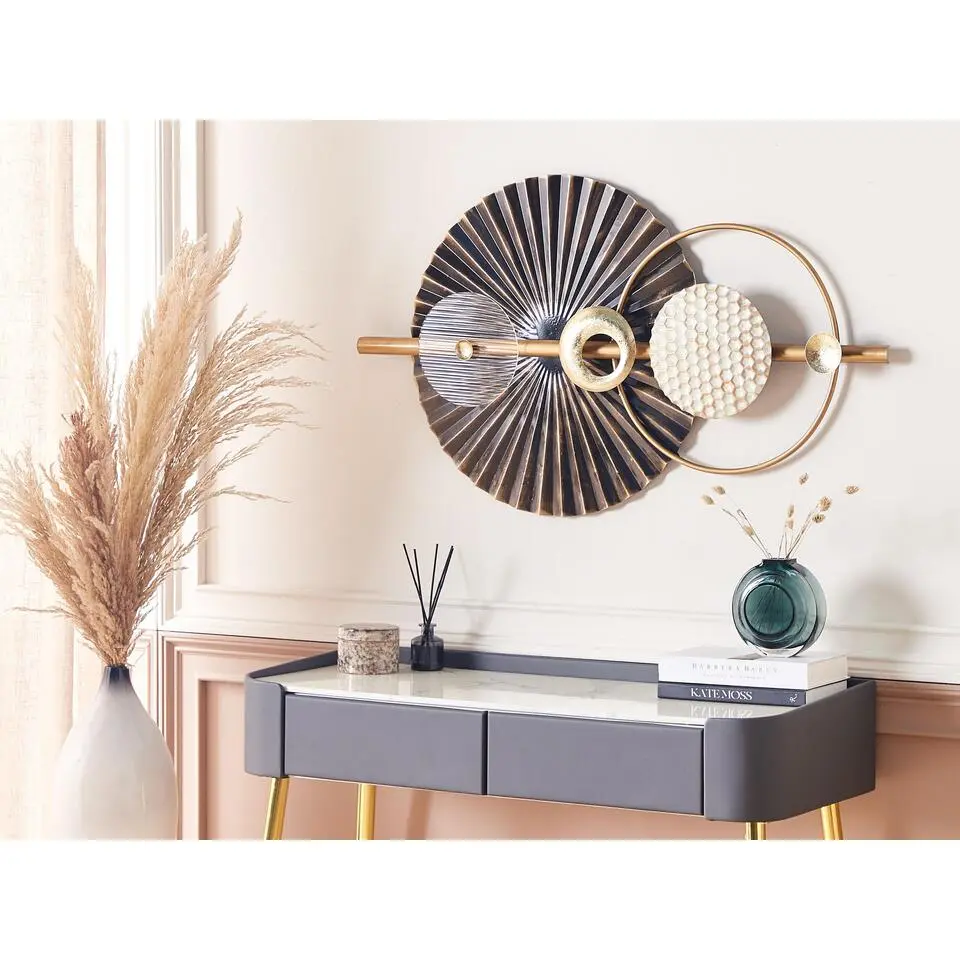 RUTHENIUM - Wanddecoratie - Zwart - IJzer