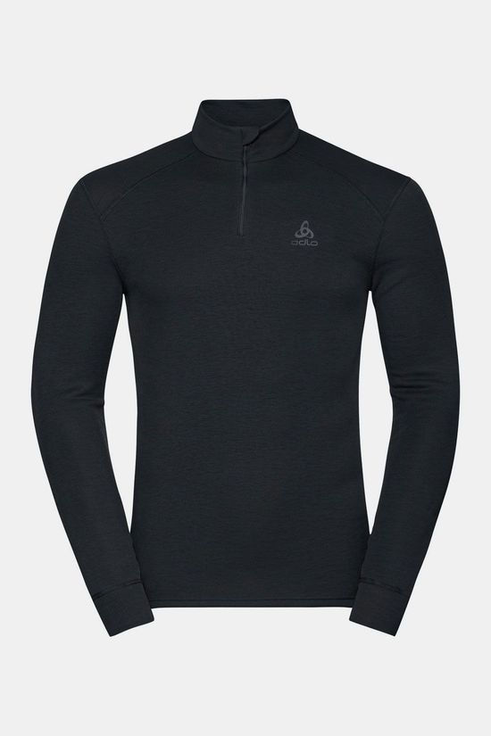 Odlo Bl Top Turtle Neck L/S Half Zip Active Warm Eco