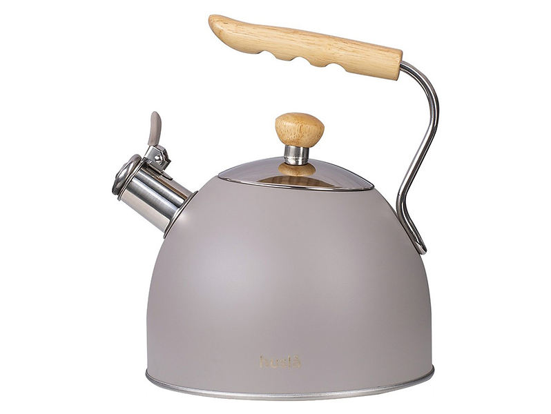 Czajnik stalowy Husla 2,5 l szary