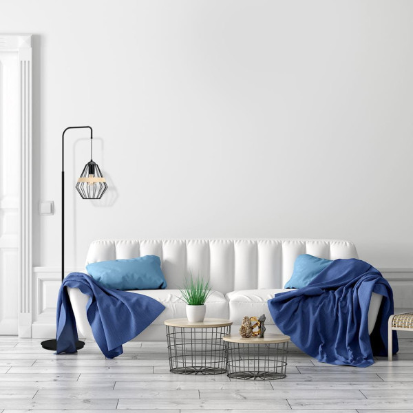 Lampa podłogowa czarna CLIFF1xE27x60W wym:150x32x32cm Milagro