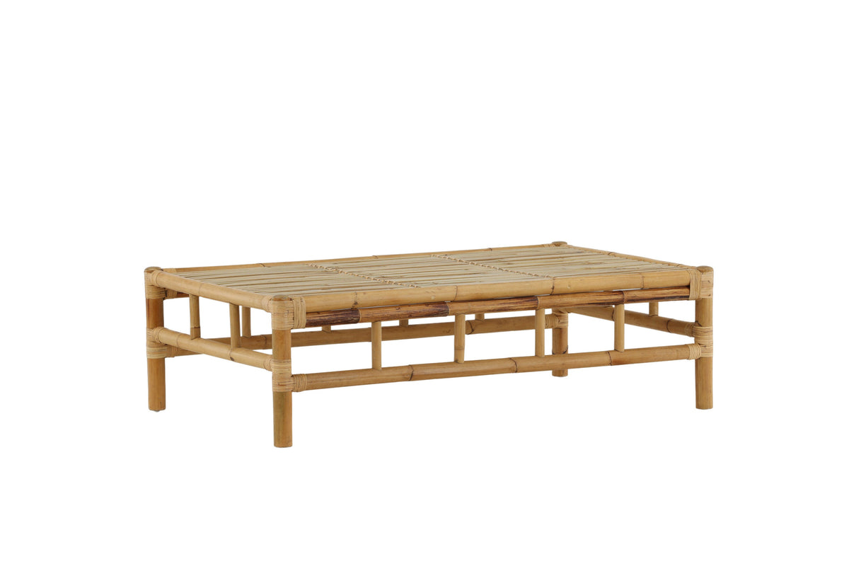 Rebellenclub Tuin Salontafel Hydra - 120 x 70cm - Naturel Bamboe